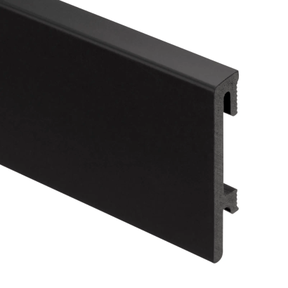 Profi Trend BRAVO PVC 207 fekete vízálló szegőléc 80mm