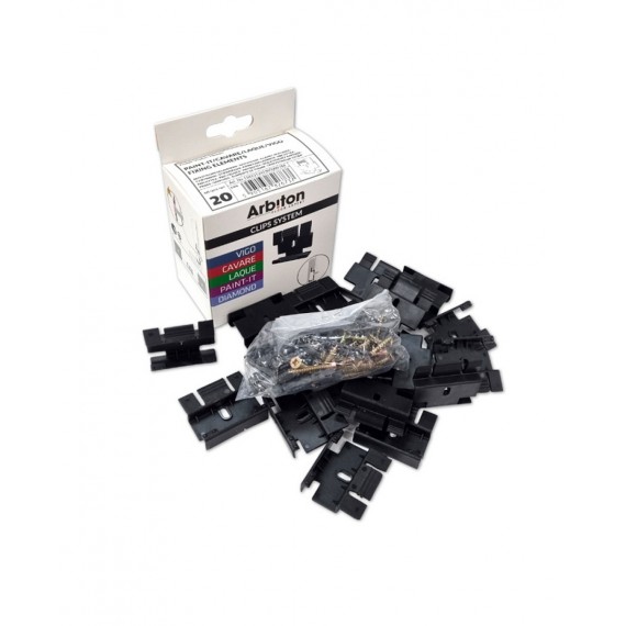 Arbiton Tore PVC szegélyléc rögzítő klipsz/SPC és vinyl padlóhoz